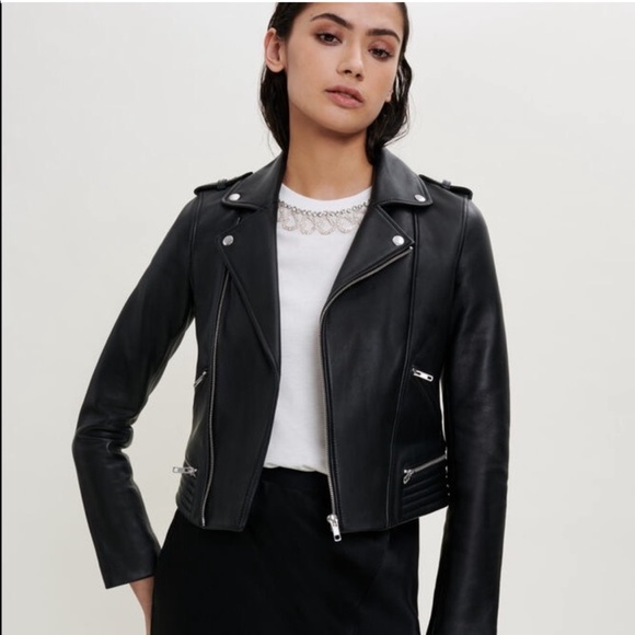 Maje | Jackets \u0026 Coats | Nwt Black Maje 